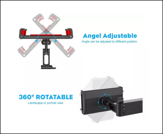 Soporte Asiento Trasero para Dispositivos